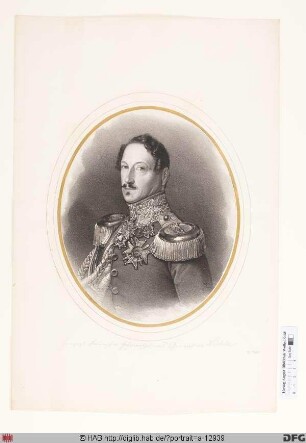 Bildnis Anton (Reinhold Wilhelm) Liebig, Edler von Lübeck