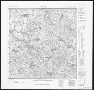 Meßtischblatt 1686 : Eisenberg (i. Ostpr.), 1936 : Eisenberg (i. Ostpr.). - Hrsg. 1913, bericht. 1928. - 1:25000. - [Berlin]: Reichsamt für Landesaufnahme, 1936. - 1 Kt.