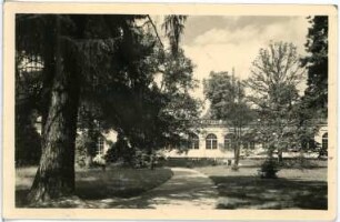 Pillnitz. Schloss Pillnitz Parkansicht