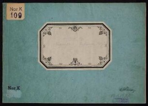 Vorderdeckel, mit Besitzeinträgen: Schwarz, G. / Autogramm; Hopf, Hans / Stempel