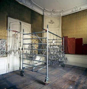 Residenzschloss Ludwigsburg — Neues Corps de logis — Privatappartement Herzog Karl Eugens — Schlafgemach & Raum 244