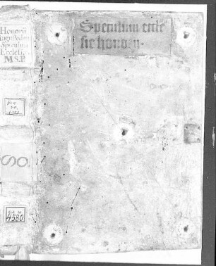 Speculum ecclesiae - BSB Clm 4580