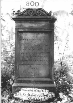Grabstein 800