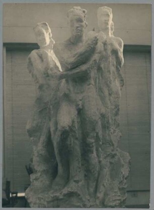 Beethoven-Denkmal, großer Entwurf III, 1926/27, Gips