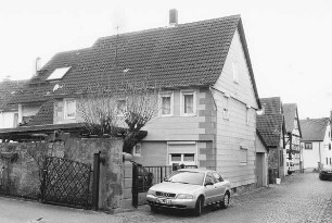Wohnhaus, Fachwerk; Gelnhausen, Heylstraße 43