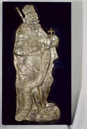 Folge von fünf Silberreliefs — Karl der Große