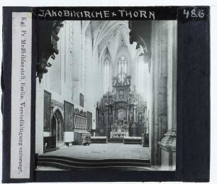 Thorn, St. Jakob : Innenansicht, Chor