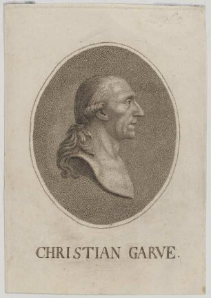 Bildnis des Christian Garve