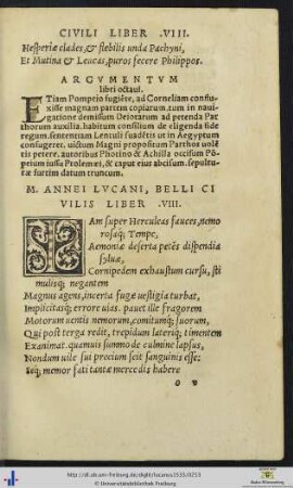 Argumentum libri octavi