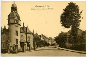 Oederan. Bahnhofstraße