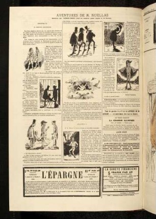 Aventures de M. Nuellas Illustrées par Léonce Petit (Voir les numéros parus depuis le 14 Février)