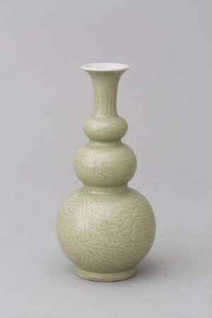 Dreifach gebauchte Kürbisvase (sanjie huluping 三节葫芦瓶)