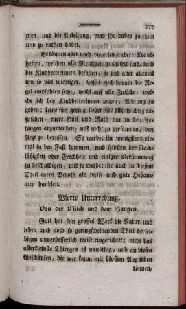 Vierte Unterredung.