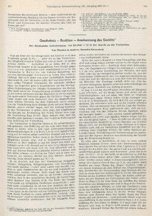 477-484 Geschehnis - Reaktion - Anerkennung des Gerichts