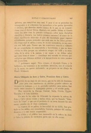 María Obligado de Soto y Calvo, Francisco Soto y Calvo