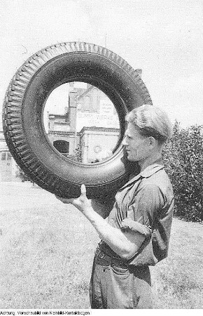 Riesa, Gummiwerk Riesa, 22. Juni 1948