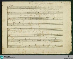 Der Augenarzt. Excerpts. Arr - Don Mus.Ms. 2113 : V (2), pf