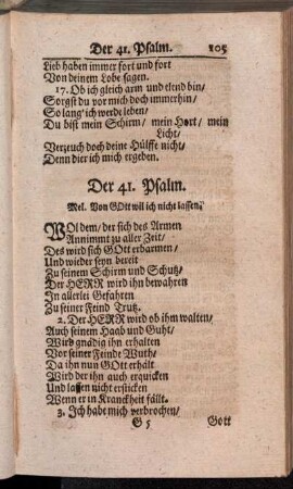Der 41. - 50. Psalm