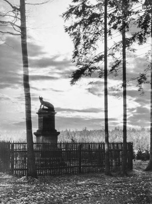 Wolfssäule in der Laußnitzer Heide