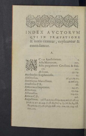 Index Auctorum