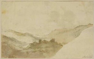 Hügelige Landschaft
