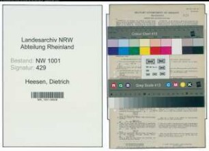Entnazifizierung Dietrich Te Heesen, geb. 20.05.1899 (Landwirt)