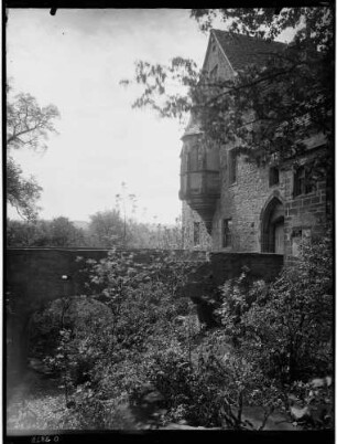 Külsheim Schloss-Burg Külsheim Ansicht Oststeite von Nordosten