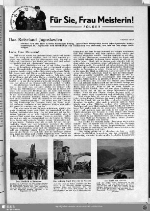 Das Reiseland Jugoslawien