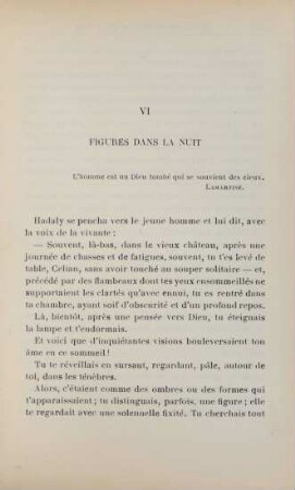 VI. Figures dans la nuit