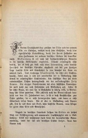 Aus Meklenburg's Vergangenheit : historische Skizzen