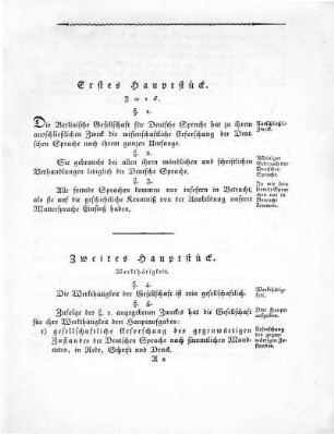 Zweites Hauptstück. Werkthätigkeit