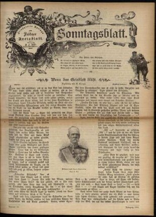 Ausgabe vom Sonntag, den 25. März 1900.