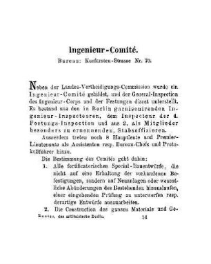 XI. Ingenieur-Comité