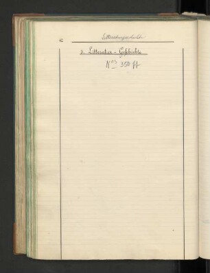 3. Litteratur-Geschichte