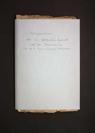 Consignationen 1780
