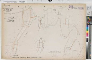 Eslohe (Eslohe), Zusammenlegung Eslohe, Bl.16 Urkarte 1 Salwey Flur 6;17;18