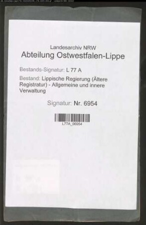 Reisstärkebesteuerung der Stärkefabrik zu Salzuflen
