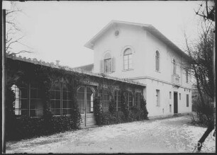 Potsdam, Park Sanssouci, Villa Liegnitz, Kavalierhaus und Wintergarten.