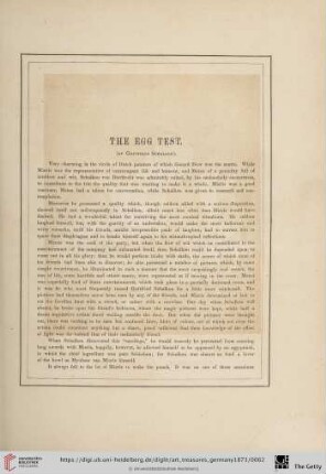 The Egg Test