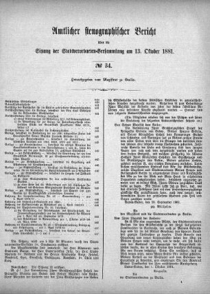 No. 34, 13. Oktober 1881