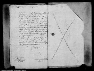 Testamentsakte des Salomon Voigt