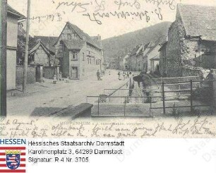 Heppenheim an der Bergstraße, Vorstadt (Fürther Straße an der Stadtmauer)