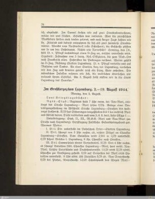 Im Großherzogtum Luxemburg