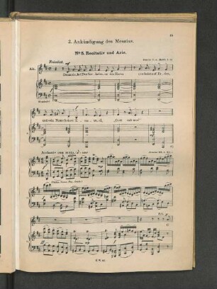 2. Ankündigung des Messias.