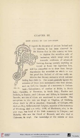 Chapter III: Irish scribes on the Continent