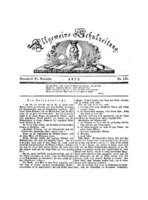 Der Leseunterricht