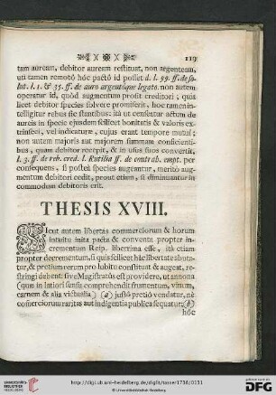 Thesis XVIII