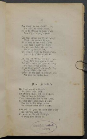 Die Krebse.