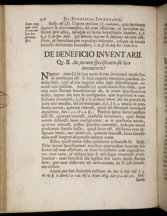 De Beneficio Inventarii.