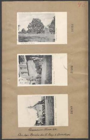 Ansichten von Péronne 1914